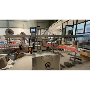 Étiqueteuse électrique d'autocollants simple face pour canettes, bouteilles, sacs, cartons, pochettes, boîtiers en métal, produits chimiques/bouteilles en papier - Product Image 1