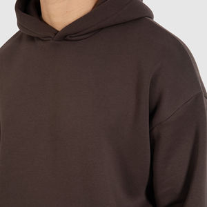 Sudadera con Capucha 100% Algodón, Personalizada OEM/ODM, Sudadera Extra Grande para Hombre con Logotipo Estampado en Relieve, Sudadera Unisex de Felpa de Talla Grande - Product Image 5