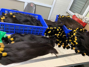 2025 Venta caliente de calidad superior 100% cabello virgen vietnamita cutícula completa Extensiones de cabello para bebés para niñas Precio al por mayor Venta lista - Product Image 3