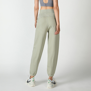New Arrival Loose Casual Unisex <b>Jogger</b> Pants High Waist Cotton Running Exercise Wear Trousers <b>Women</b> Sports Cargo <b>Jogger</b> Pants - Product Image 5