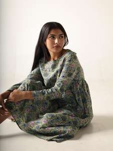 Cómodo vestido suelto, perfecto para cualquier ocasión, estilo sin esfuerzo, vestido Midi holgado, vestido de mujer, vestido de tela de verano para embarazo - Product Image 5