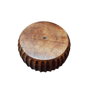 Bol à salade en bois pur écologique de style merveilleux, plat sculpté à la main, vaisselle de service pour hôtel et maison, bol de nouilles réutilisables - Product Image 5