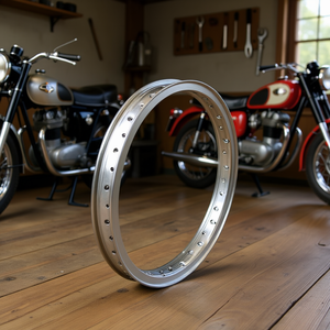 Nuevas Llantas de Motocicleta Vintage de Aluminio con Borde en H WM1 1.6x19 40 Orificios para Motocicletas Vintage hasta los Años 70, Modificación/Actualización - Product Image 3