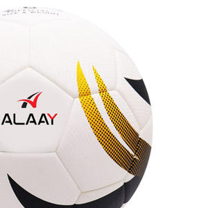 Balón de fútbol de entrenamiento de Interior de tamaño 5 profesional con logotipo personalizado HECHO DE PU para eventos oficiales - Product Image 3