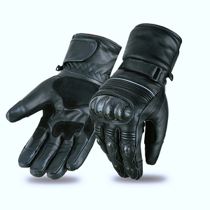 Gants en cuir de moto confortables de qualité supérieure à bas prix du Pakistan 2025 nouveau modèle gants de sécurité de moto à bas taux - Product Image 1