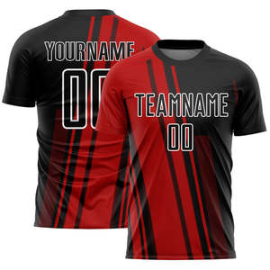 Camiseta de Fútbol Ligera, Transpirable y de Secado Rápido, Personalizada con el Nombre del Equipo, Material 100% Poliéster para Clubes en Todas las Tallas - Product Image 4