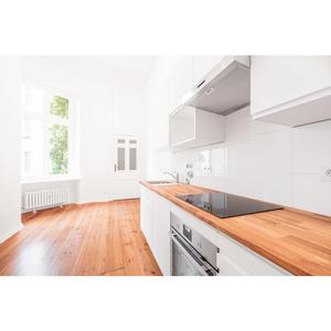 Controsoffitto cucina in rovere massiccio