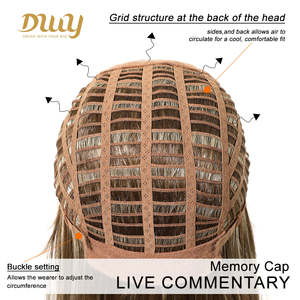 DWY Dorian Gold Blonde Synthetic <b>Wig</b> Shoulder-Length with Natural Curly Style <b>Short</b> Heat Resistant <b>Wig</b> with Transparent Lace - Product Image 6