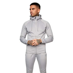 ชุดวอร์มออกกำลังกายแบบใหม่สำหรับผู้ชาย ผ้าโพลีเอสเตอร์ ชุดกีฬา - Product Image 6