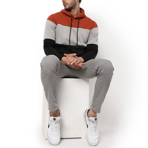 Sweats à capuche décontractés pour hommes, streetwear, 100% coton, hiver, logo personnalisé, approvisionnement direct d'usine, toutes tailles, design doublé, détaillants - Product Image 1