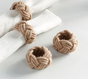 BEST High Quality Brass and Aluminium High-<b>end</b> Wedding Banquet Decorations Napkin Ring Whole Sale and Rose Round Napkin Ring... - Product Image 3