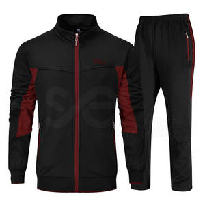 Ensemble de survêtements de jogging de couleur unie pour l'hiver Vêtements de sport Vêtements d'entraînement Ensemble de survêtements décontractés - Product Image 1