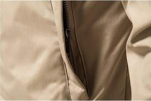 Best Price Comfortable Breathable <b>Men's</b> Bomber <b>Jacket</b> Private Label Stand Collar with Hooded <b>Light</b> Fabric for Outdoor Winter Use - Product Image 5