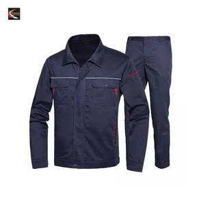 Vêtements de travail ensemble manches complètes vêtements de travail costume pour hommes vêtements de travail de sécurité uniforme d'approvisionnement d'usine - Product Image 2