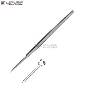 Bisturí para Cataratas GRAEFE, Instrumentos Médicos Quirúrgicos Históricos, Extracción Lineal de Cataratas, Discepción de Lentes Cristalinas, Bisturí GRAEFE - Product Image 4