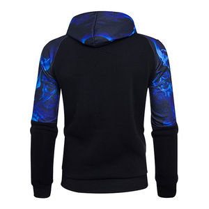 Sudadera con capucha de alta calidad LOGO personalizado Transpirable Fitness Imprimir Sudaderas con capucha para hombres Mujeres Unisex Sublimación Sudadera con capucha Logotipo personalizado - Product Image 3