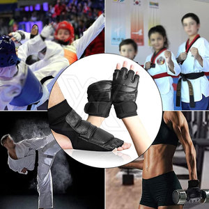 Guantes de Taekwondo de Cuero Ecológicos de Alta Calidad, Personalizables, Impermeables y Ligeros, para Artes Marciales - Product Image 6