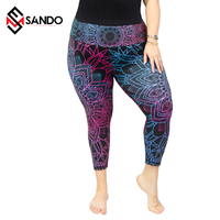 Leggings Deportivos Personalizados al por Mayor de Alta Calidad para Mujer, Talla Grande, Ropa de Yoga de Secado Rápido y Transpirable, Talla Extra Grande, Los Mejores Leggings