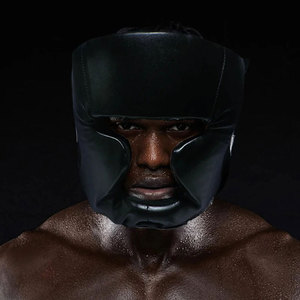 Protège-têtes de boxe à prix de gros, protections intégrales du visage et du menton, avec logo personnalisé imprimé - Product Image 5
