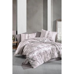 ชุดปลอกผ้านวมสีเทา V1เรียบง่ายแบบคู่มีคลาส ranforce - Product Image 1