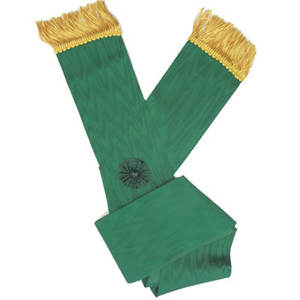 Commandant Croix Rouge de Constantin Sash brodé à la main maçonnique Rose Croix 30e degré ceinture personnalisée en gros Style Ronpex - Product Image 3