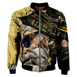 Top Trending Men Polyester Material Sublimation Printed Bomber Jackets for Sale Available in All <b>Colours</b> & Sizes - Product Image 2