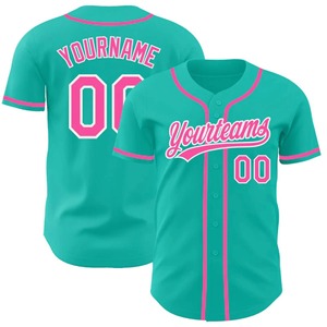 Maillot de baseball personnalisé pour les équipes Options de personnalisation complètes y compris les couleurs Noms des joueurs Logos brodés Respirant 100% - Product Image 1