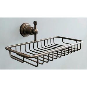 Porte-savon minimaliste moderne en fer forgé imperméable en finition argent pour hôtels, villas, maisons, salles de bain - Product Image 5