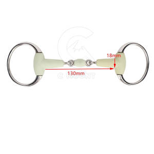 ชิ้นส่วนสำหรับขี่ม้าทำจากสเตนเลสสตีลใช้สำหรับฝึกขี่ม้าทำจากเหล็กแก้มเต็มรูปแบบ - Product Image 2