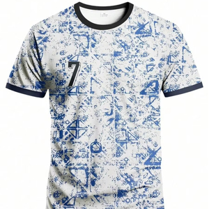 Camiseta deportiva de cuello redondo para adolescentes, ideal para partidos, entrenamientos y uso diario informal. Personalizable, unisex. <span class=keywords><strong>F10</strong></span> - Product Image 1