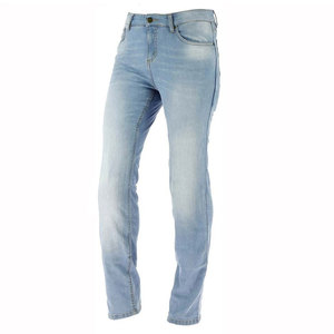 Wholesale Custom Women's Straight Regular Eco-Friendly Breathable Streetwear <b>Denim</b> Pants Mid Waist <b>Stretch</b> Distressed Wash Oem - Product Image 3