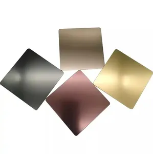 310 316l gold mirror decorative finished polished stainless steel sheet sus 304