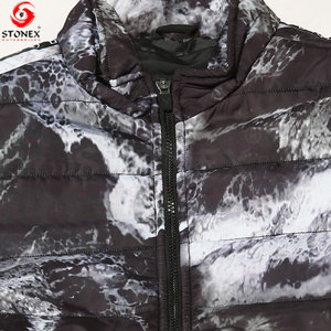 แจ็กเก็ตขนเป็ดของผู้ชายแบบกำหนดเองได้2023บุนวมให้ความอบอุ่นในฤดูหนาวพร้อมฮู้ดผ้าแคนวาสสไตล์แฟชั่นสภาพใหม่ - Product Image 3