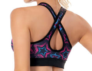 Sujetadores Deportivos de Copa Completa con Soporte Alto, Tejidos Transpirables y Sin Costuras para Mujer, Cómodos para Entrenamientos, Correr y Hacer Ejercicio - Product Image 1