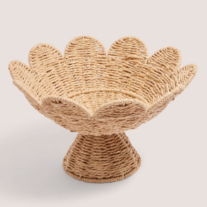 ชามใส่ผลไม้หญ้าทะเลเป็นมิตรต่อสิ่งแวดล้อมชามสำหรับตกแต่งที่เสิร์ฟบนโต๊ะอาหารในร้านอาหารขายส่งจากเวียดนาม - Product Image 1