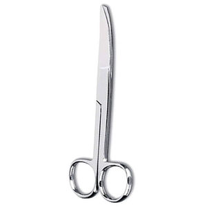Tijeras quirúrgicas de acero inoxidable rectas y curvas para uso médico y de primeros auxilios - Product Image 1