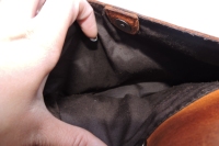 Tas Selempang Wanita Kulit Asli Buatan Tangan Kualitas Premium Rantai Tali Bahu Dapat Disesuaikan Resleting Tahan Lama Untuk Sehari-hari