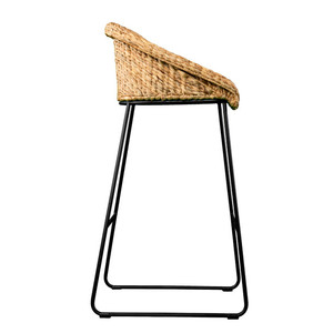 Tabouret de Bar en jacinthe d'eau de haute qualité du VietNam, vente en gros - Product Image 5