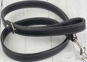 Soporte de cuero para el cuello del perro con función de sujeción - Product Image 2