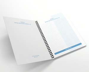 Diario del taccuino rilegato a spirale con punto di cartone di carta Offset di fascia alta con stampa personalizzata - Product Image 3