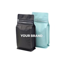 Bolsa de granos de café tostados de Vietnam, café arábigo prémium de 0,25kg, Aroma rico, fruta, acidez, caramelo, sabor suave, venta al por mayor, OEM