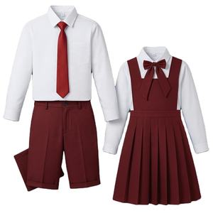 Uniforme scolaire pour filles, ensemble de tenue scolaire en coton mélangé, facile d'entretien, fournisseur d'exportation de vêtements scolaires - Product Image 5