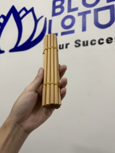 Pajita para beber de bambú biodegradable a precio económico de Loto Azul de Vietnam - Product Image 3