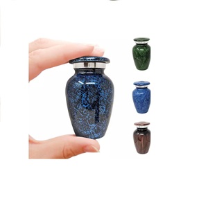 Urne de crémation pour cendres humaines Urne funéraire classique de Style américain pour les cendres commémoratives humaines et animales Couleur personnalisée - Product Image 6