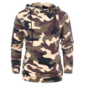 Nueva llegada camuflaje 3D impreso pulóver Unisex Sudadera con capucha de talla grande 100% poliéster sublimación en blanco sudadera sudaderas con capucha - Product Image 3