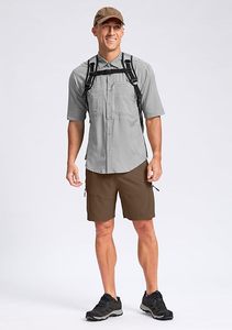 Pantalones Cortos Transpirables de Verano para Hombre, Shorts Cargo de Entrenamiento con 6 Bolsillos - Product Image 6