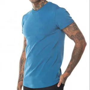 T-Shirts Groothandel Plus Size Ooit Best Verkopende Merk Bulk T-Shirts Zomerseizoen Mode 2024 Nieuwkomers Blauwe T-Shirts