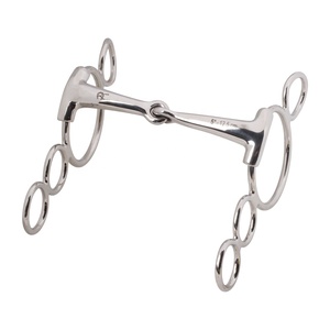 Haute qualité Mullen bouche trotting Bit cheval circonférence Logo personnalisé en cuir équipement équin Durable pour la course - Product Image 6