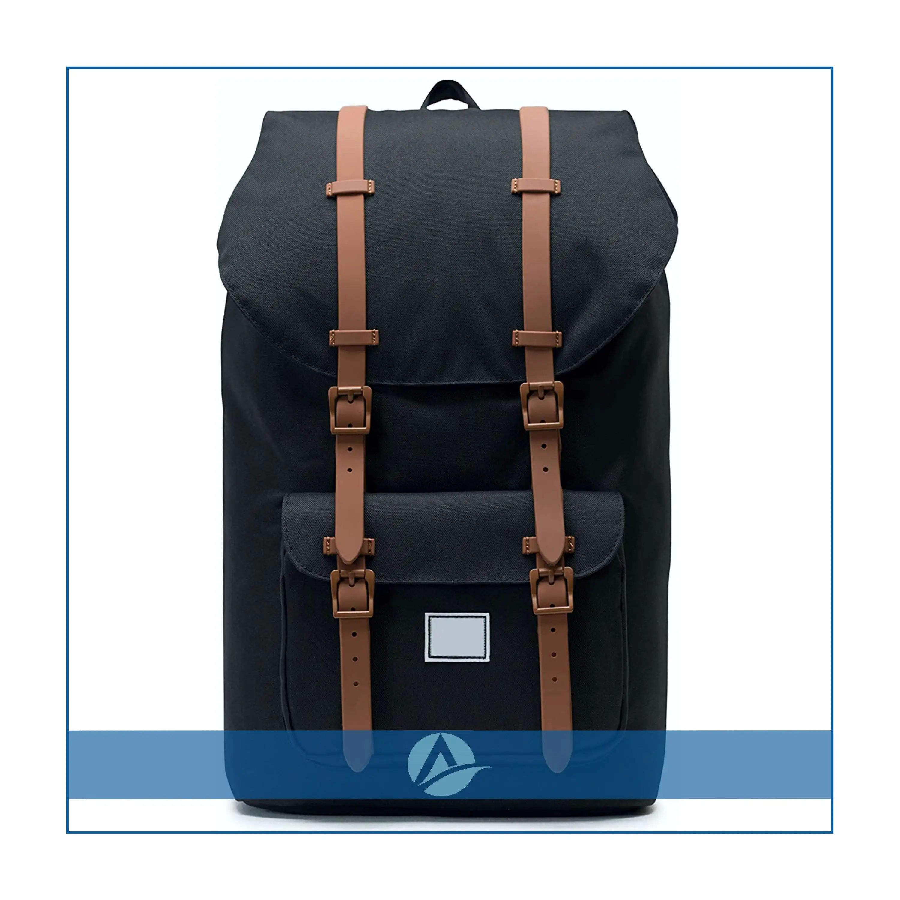 Suppliers men vintage business casual student travel 17 inch high capacity laptop backpack