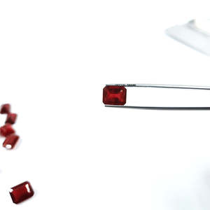 Rubis naturel de Bangkok, octogones calibrés, pierres précieuses en vrac, 9x11mm et 10x12mm, rouge jaune, taille émeraude, taille triligne, taille marquise, taille carrée, taille ovale - Product Image 4